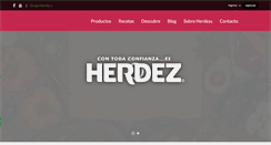Desktop Screenshot of herdez.com.mx